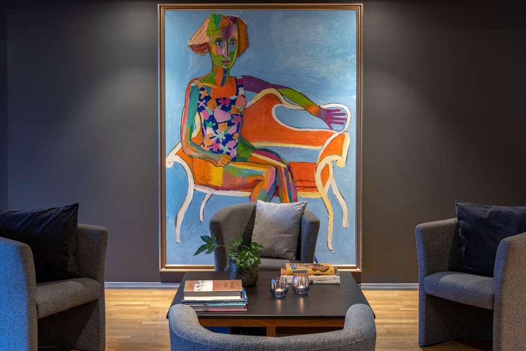 First Hotel Stadt Härnösand Interieur foto